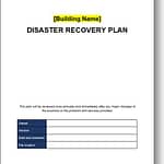 Building Disaster Recovery Plan image
